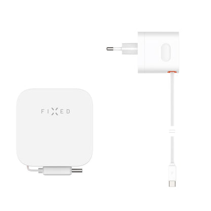 Fixed Network Charger with USB-C Cable, 65W, 3.25A, 1 x USB-C, Black