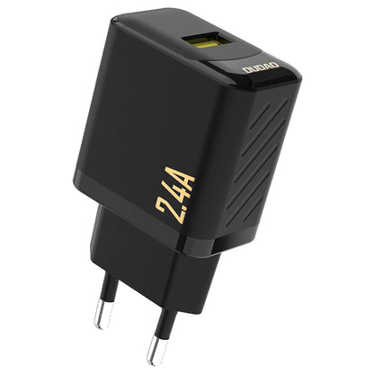 Chargeur secteur Dudao A23, 12W, 2.4A, 1 x USB-A, Noir