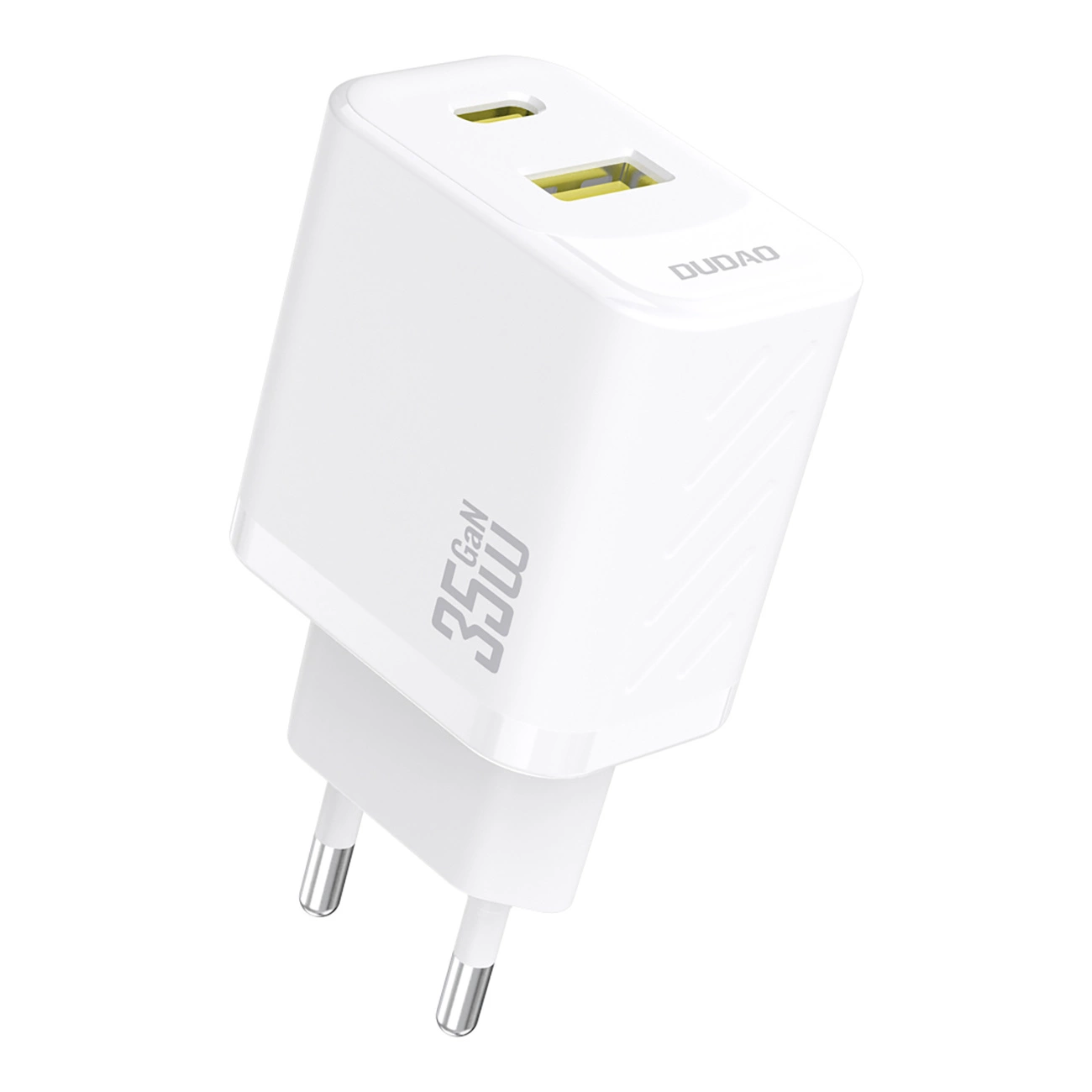 Netzladegerät Dudao A27 Max, 35W, 1 x USB-A - 1 x USB-C, Weiß