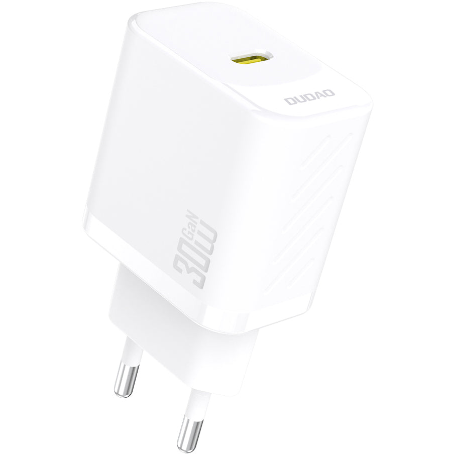 Netzladegerät Dudao A27P, 30W, 3A, 1 x USB-C, Weiß