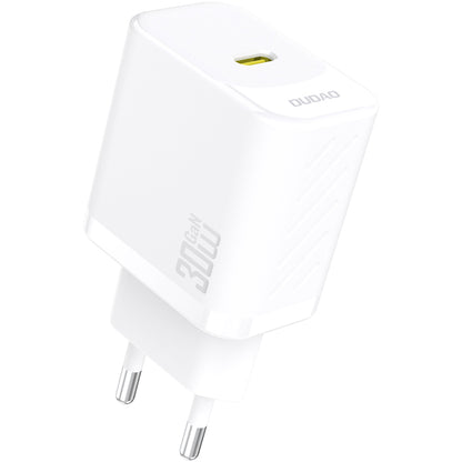Netzladegerät Dudao A27P, 30W, 3A, 1 x USB-C, Weiß