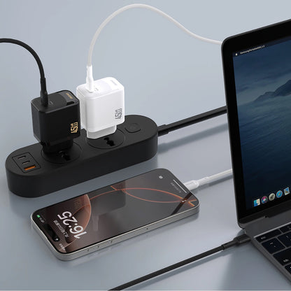 Netzladegerät Dudao A28, 45W, 3A, 1 x USB-C, Schwarz