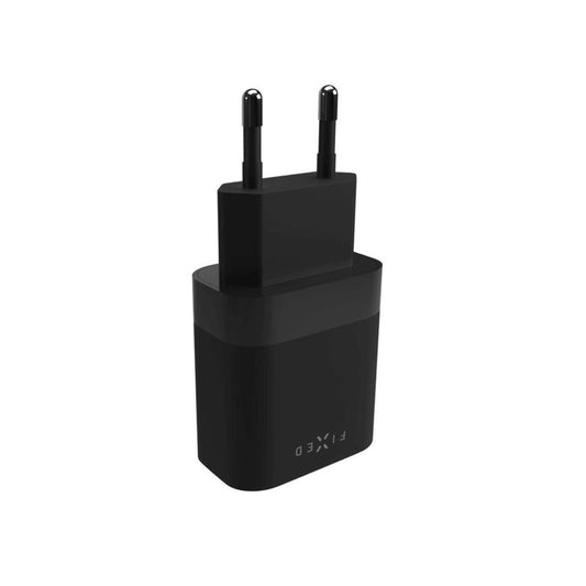 Caricabatterie Retea Fixed, 20W, 3A, 1 x USB-C, Nero