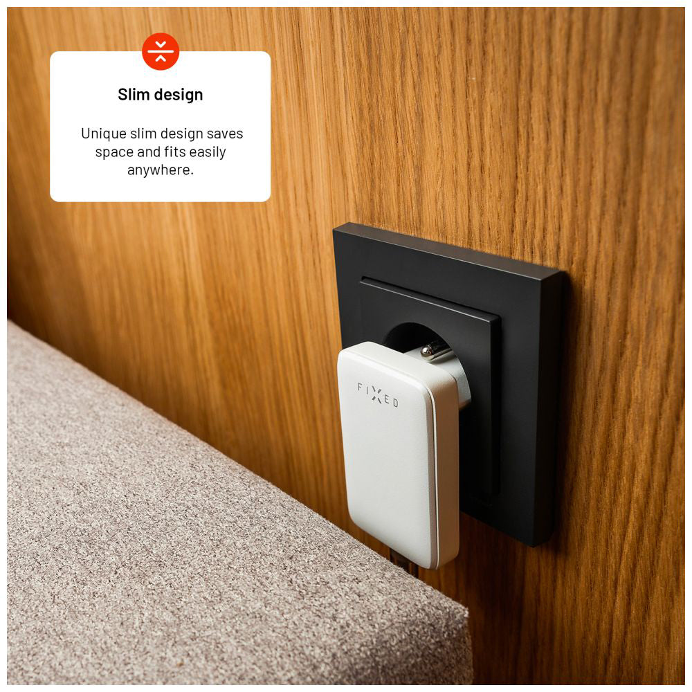 Caricabatterie Retea Fixed, 30W, 3A, 1 x USB-C, Bianco