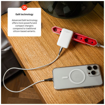 Caricabatterie Retea Fixed, 30W, 3A, 1 x USB-C, Bianco