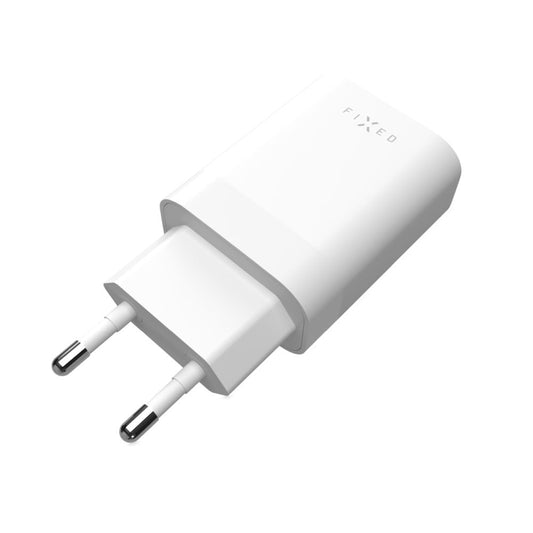 Chargeur Réseau Fixed, 35W, 3A, 2 x USB-C, Blanc