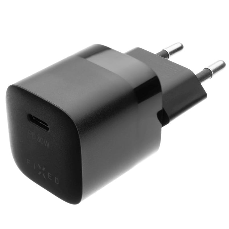 Caricabatterie Retea Fixed Mini, 30W, 3A, 1 x USB-C, Nero