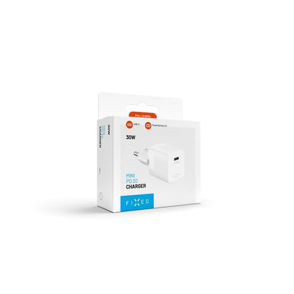 Caricabatterie Retea Fixed Mini, 30W, 3A, 1 x USB-C, Bianco