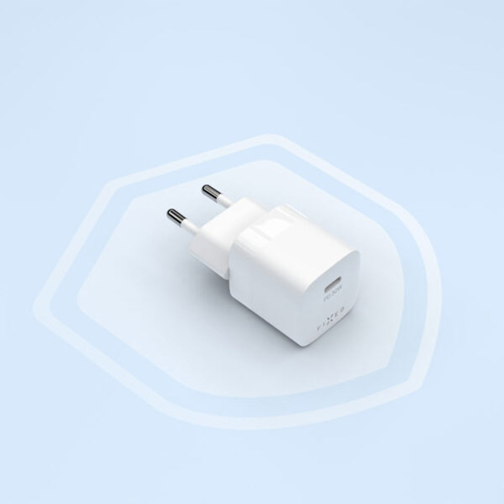 Caricabatterie Retea Fixed Mini2, 30W, 3A, 1 x USB-C, Bianco
