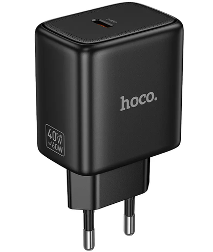 Chargeur secteur HOCO N83, 40W, 3A, 1 x USB-C, Noir