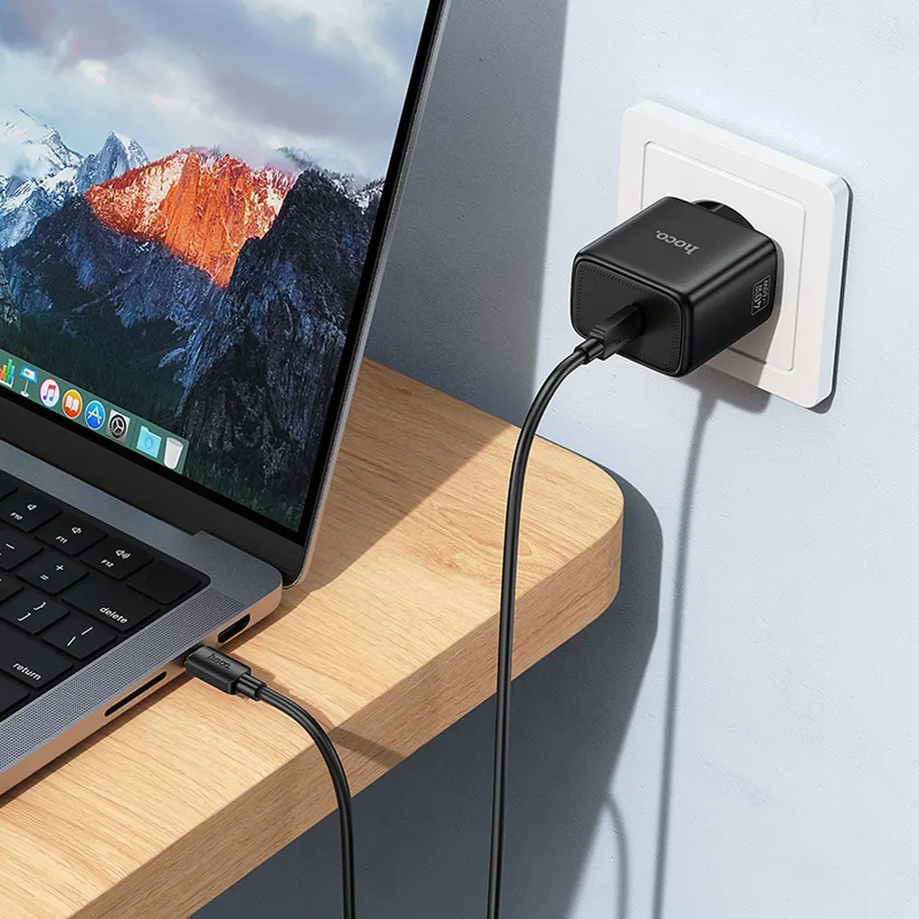 Chargeur secteur HOCO N83, 40W, 3A, 1 x USB-C, Noir