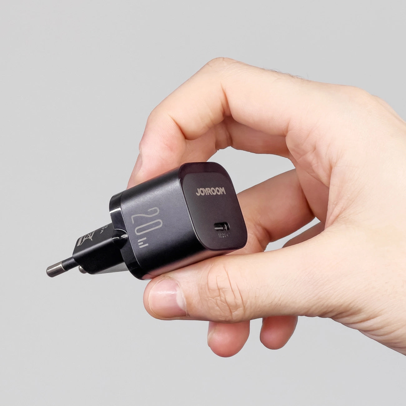 Chargeur Réseau Joyroom JR-TCF02, 20W, 3A, 1 x USB-C, Noir