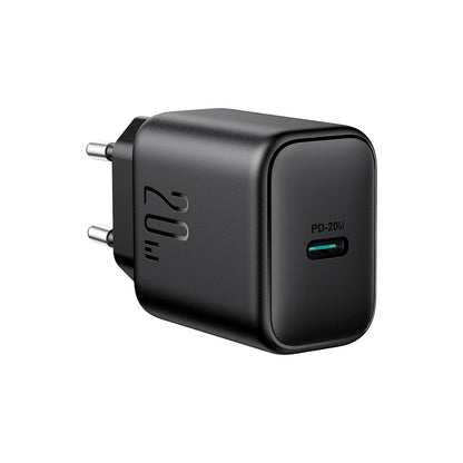Netzladegerät Joyroom JR-TCF20, 20W, 3A, 1 x USB-C, Schwarz
