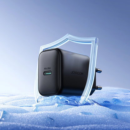 Netzladegerät Joyroom JR-TCF20, 20W, 3A, 1 x USB-C, Schwarz