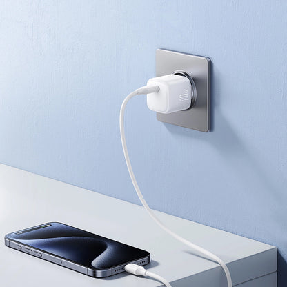 Chargeur Réseau Joyroom JR-TCG08, 20W, 3A, 1 x USB-C, Blanc
