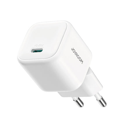 Chargeur Réseau Joyroom JR-TCG08, 20W, 3A, 1 x USB-C, Blanc