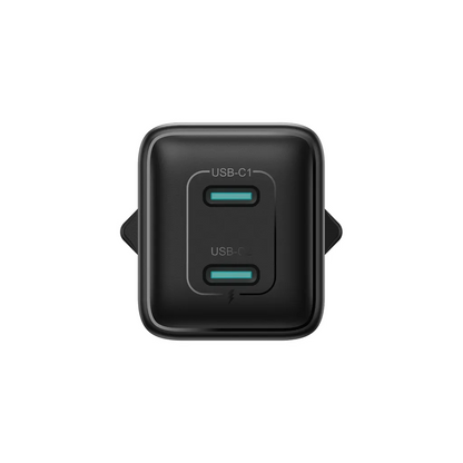 Netzladegerät Joyroom JR-TCG17, 45W, 3A, 2 x USB-C, Schwarz