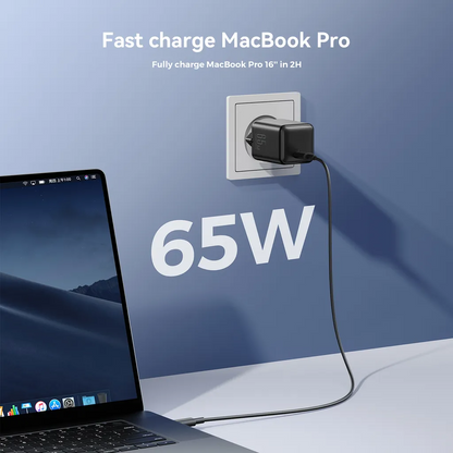 Netzladegerät Joyroom JR-TCG18, 65W, 3.25A, 1 x USB-C, Schwarz
