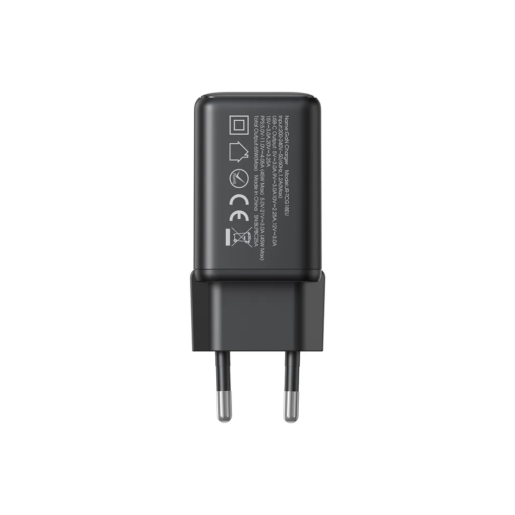 Netzladegerät Joyroom JR-TCG18, 65W, 3.25A, 1 x USB-C, Schwarz