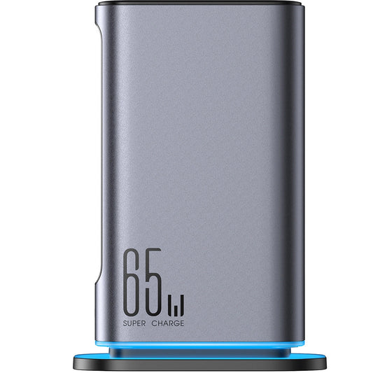 Chargeur Station Joyroom JR-TCM02, 65W, 3.25A, 2 x USB-A - 4 x USB-C, Gris