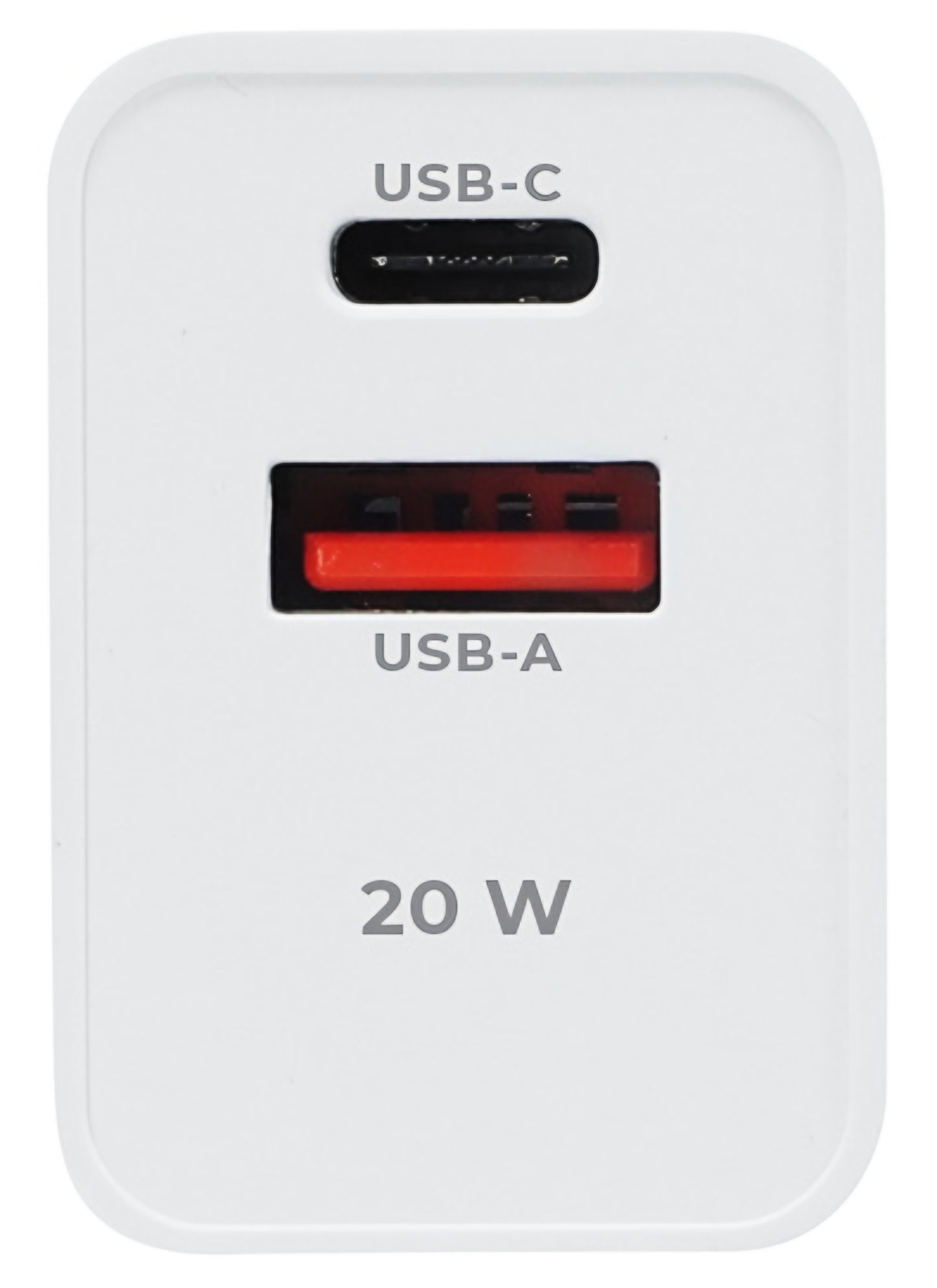 Netzladegerät MaXlife MXTC-13-20AC, 20W, 3A, 1 x USB-A - 1 x USB-C, Weiß