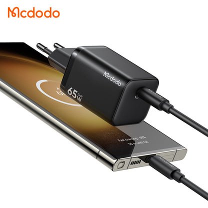 McDodo CH-0850 Ultimate Mini Netzladegerät, 65W, 3,25A, 1 x USB-C, Schwarz