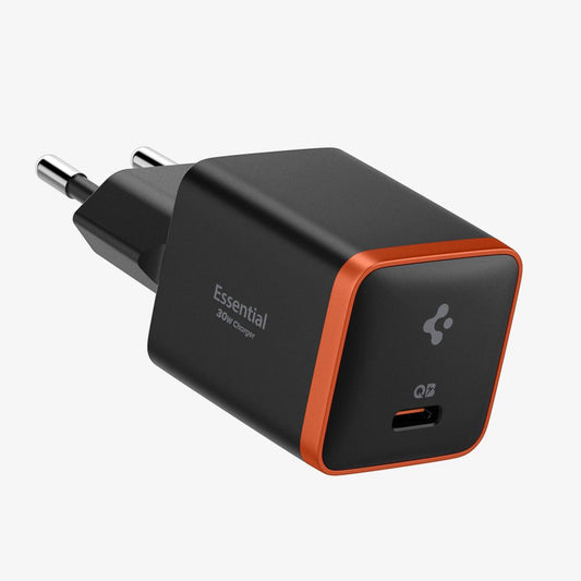 Caricatore da rete Spigen EE301EU Essential, 30W, 3A, 1 x USB-C, Nero ACH08448