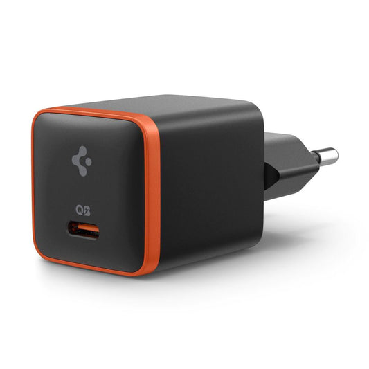 Caricatore da rete Spigen EE301EU Essential, 30W, 3A, 1 x USB-C, Nero ACH08448