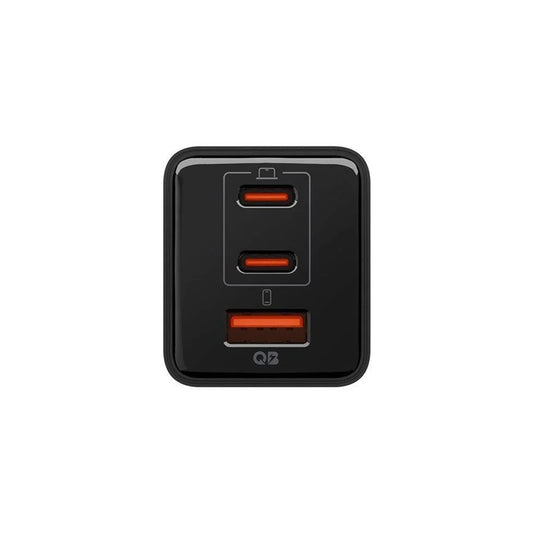Chargeur Réseau Spigen EE473EU Essential, 47W, 3A, 1 x USB-A - 2 x USB-C, Noir ACH09465