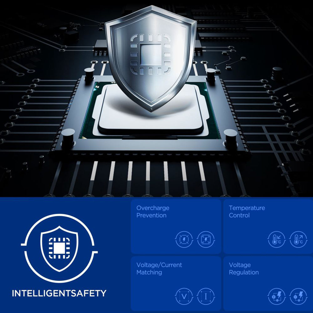 Spigen Essential Netzladegerät, 35W, 3A, 1 x USB-A - 1 x USB-C, Weiß