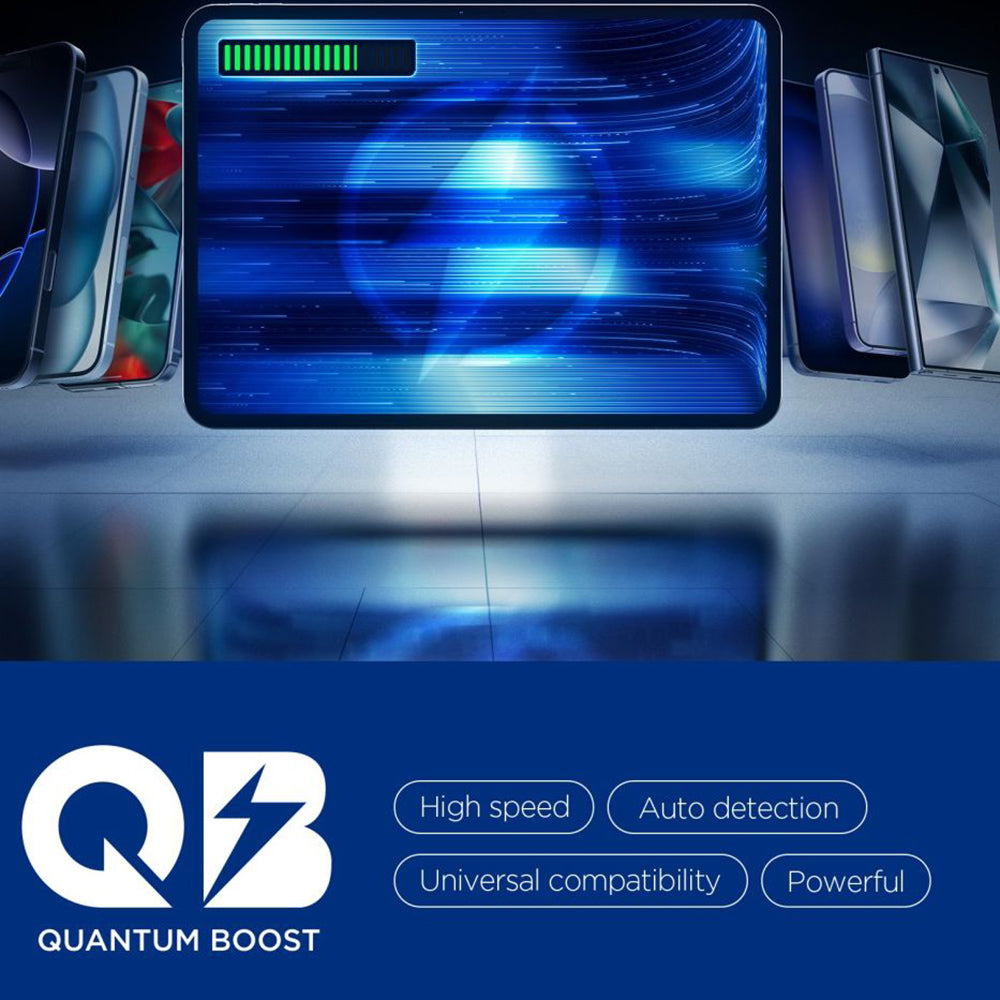 Spigen Essential Netzladegerät, 47W, 3A, 2 x USB-C, Weiß