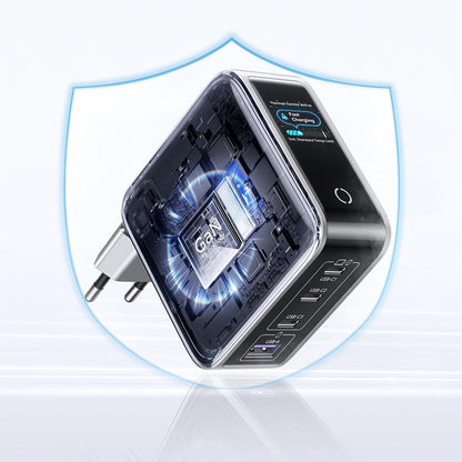 Chargeur secteur UGREEN Nexode Pro X772 (95942B) avec écran, 100 W, 5 A, 1 port USB-A et 3 ports USB-C, gris