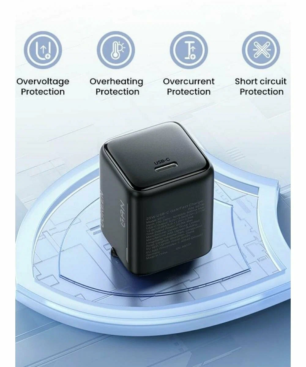 UGREEN X517 Netzladegerät, 25W, 3A, 1 x USB-C, Schwarz