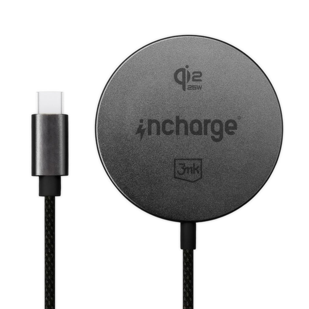 Chargeur Secteur Sans Fil 3MK Align, 25W, Noir