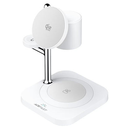 Caricabatterie Wireless Retea Acefast E39 3in1, 32.5W, Bianco