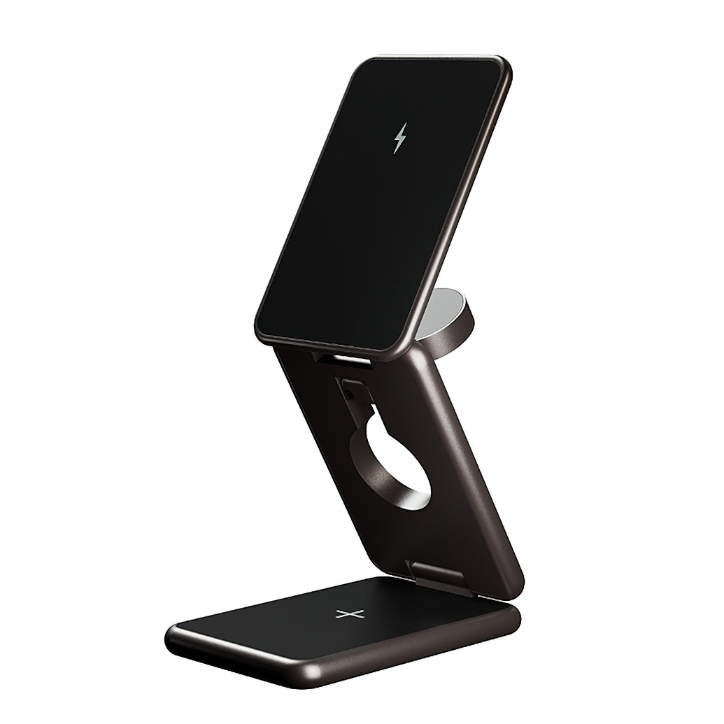Caricabatterie Wireless Allity. AWC-230-22WMS 3in1, 22.5W, 1.67A, Grigio