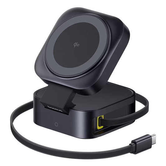 Baseus PicoGo 2in1 Wireless Netzladegerät, 67W, 3A, 1 x USB-C, Schwarz P10276800123-00