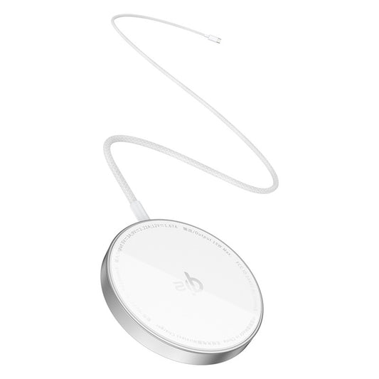 Baseus Simple Mini4 Air Wireless Netzladegerät, 15W, 1.67A, Silber P10278200S11-00