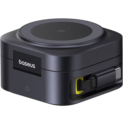 Baseus PicoGo 2in1 Wireless Netzladegerät, 67W, 3A, 1 x USB-C, Schwarz P10276800123-00