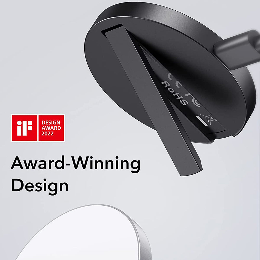 Caricabatterie Wireless Retea ESR HaloLock, 15W, 1.67A, Bianco