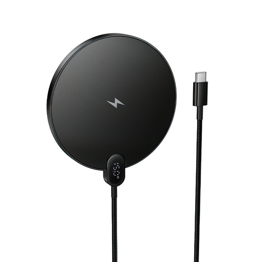 Caricabatterie Wireless Retea HOCO CW62, 15W, 1.67A, Nero