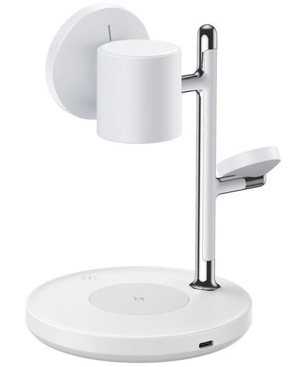 Caricabatterie Wireless Rete Joyroom JR-W23 3in1, 15W, 1.67A, Bianco