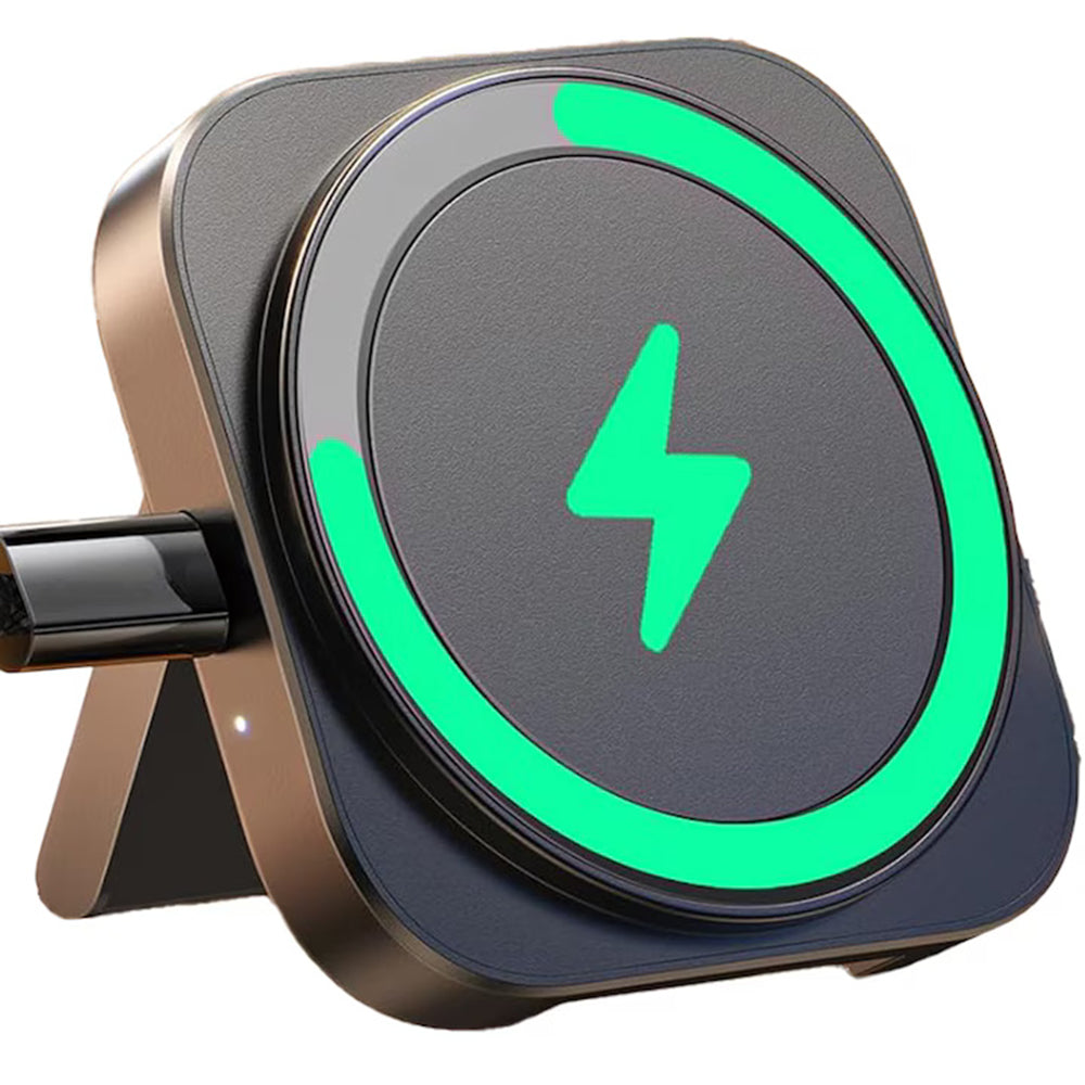 Chargeur Réseau Sans Fil Lisen 2en1, 15W, 1.67A, Noir YL0324100013
