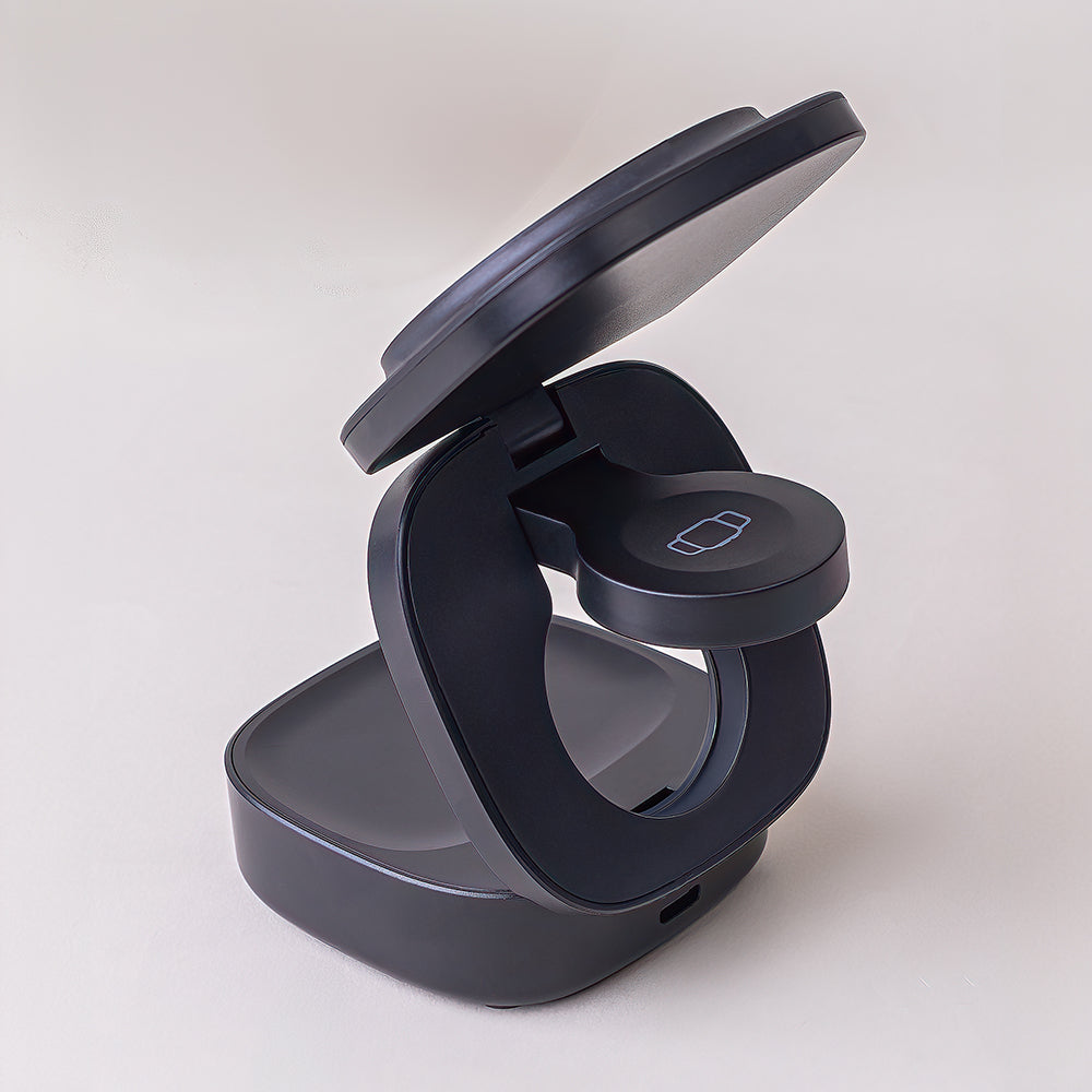 Chargeur Réseau Sans Fil MaXlife MXWC-06 3en1, 15W, 1.67A, Noir