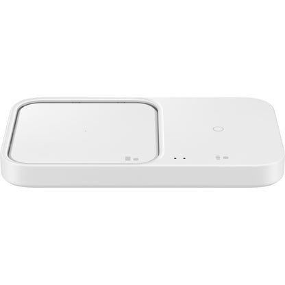 Chargeur Secteur Sans Fil Samsung Duo, 15W, 1.67A, Blanc, Reconditionné EP-P5400TWEGEU