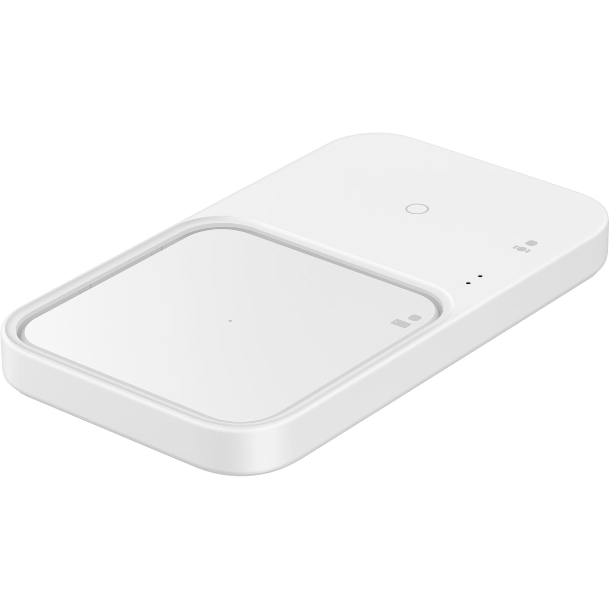 Chargeur Secteur Sans Fil Samsung Duo, 15W, 1.67A, Blanc, Reconditionné EP-P5400TWEGEU