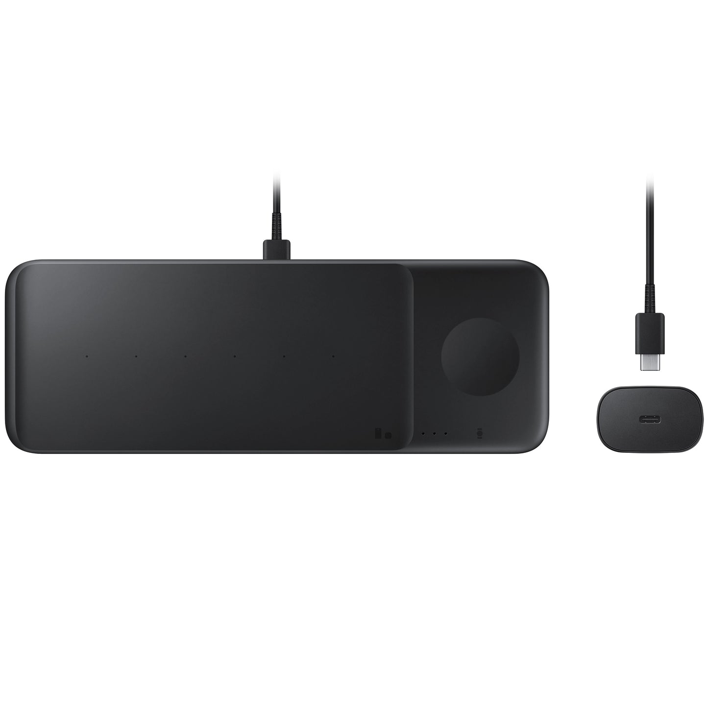Samsung Trio Wireless Netzladegerät, 9W, 1A, Schwarz, Wiederverpackt EP-P6300TBEGEU
