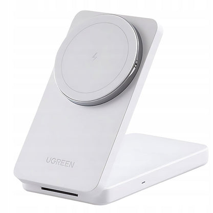 UGREEN W528 2in1 Wireless Netzladegerät, 20W, 1.67A, Weiß
