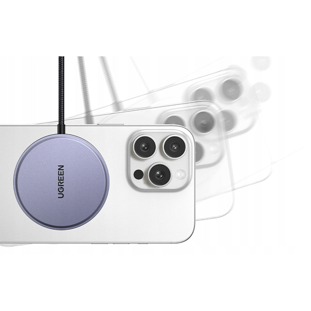 UGREEN W703 Wireless-Netzladegerät, 15W, 1.67A, Schwarz