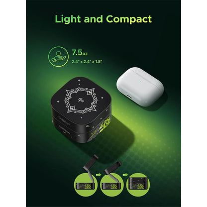 Caricabatterie Wireless UGREEN Genshin Impact Ed.W702 2n1, 25W, 1.67A, 1 x USB-C, Nero